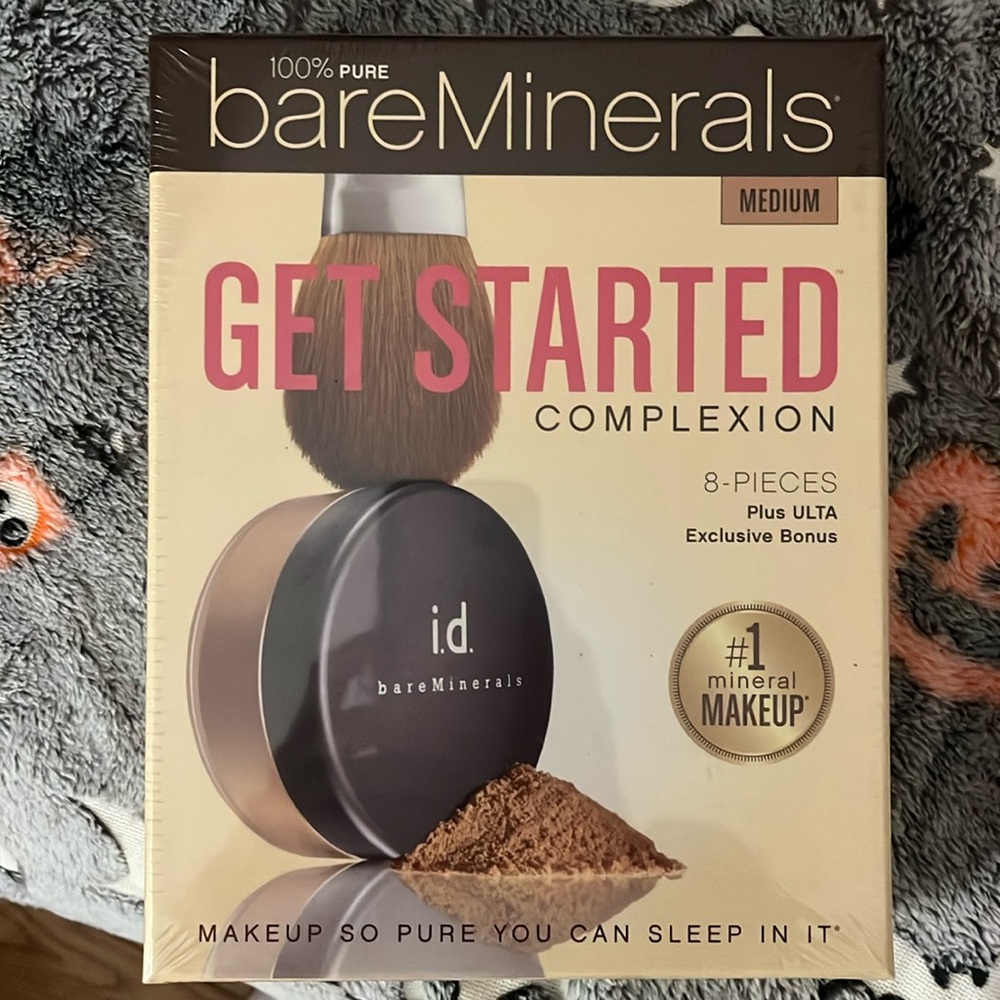 Bare minerals get started kit  8-piece ulta exclusive sealed new discontinued